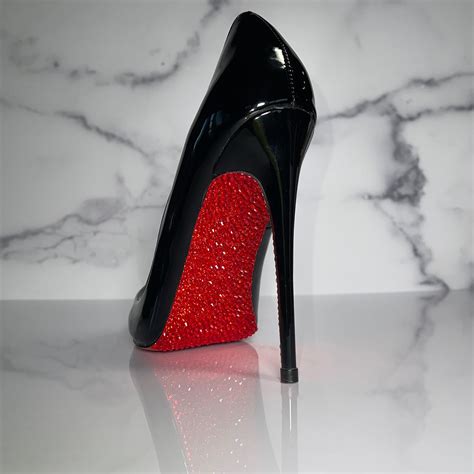 red bottoms high heels